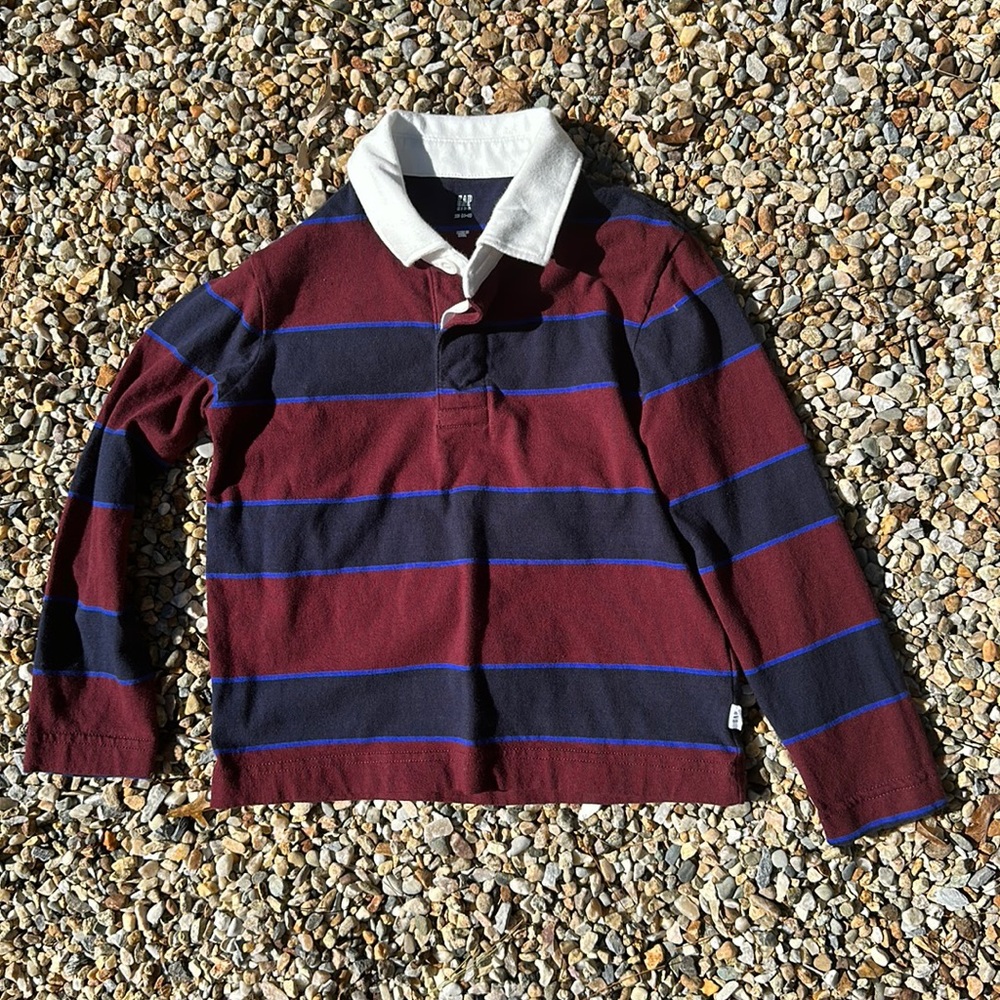 Striped Gap polo shirt, 4/5